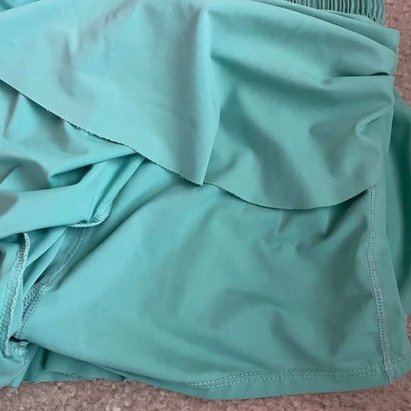 Mint Green Butterly Athletic Shorts - Picture 5 of 5